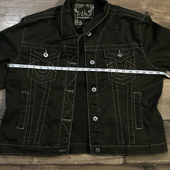 Ethyl collared denim jacket - Picture 3 of 6